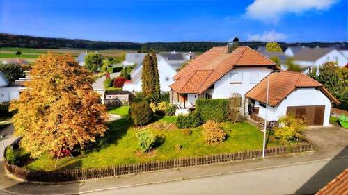 Luftbild - 1 Zimmer Einfamilienhaus in Scheer