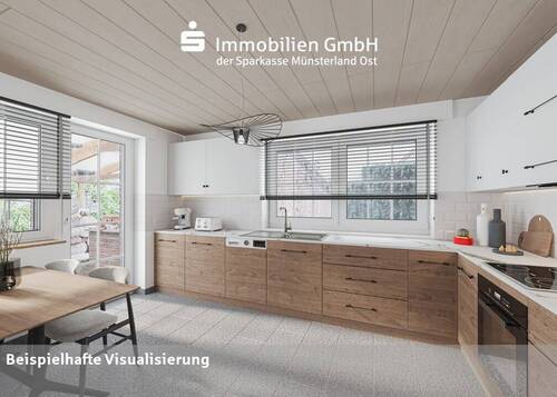 Küche im Erdgeschoss - 