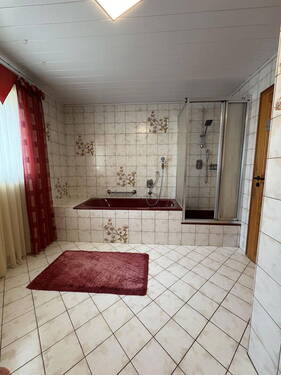 Dusche und Badewanne - 