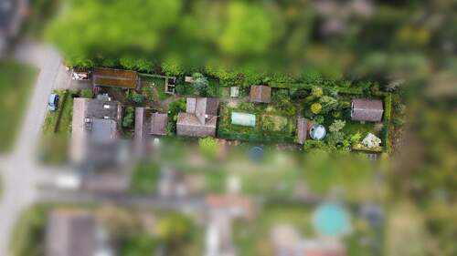 Luftaufnahme von der Garten - 4 Zimmer Doppelhaushälfte zum Kaufen in Bockelskamp