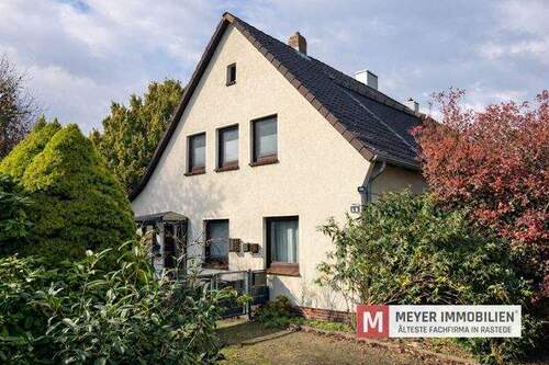 Objektansicht - Sanierte Doppelhaushälfte direkt in Jaderberg zu verkaufen (Obj.-Nr.: 6602)