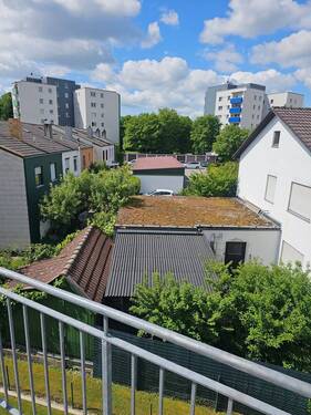 Blick vom Balkon - 