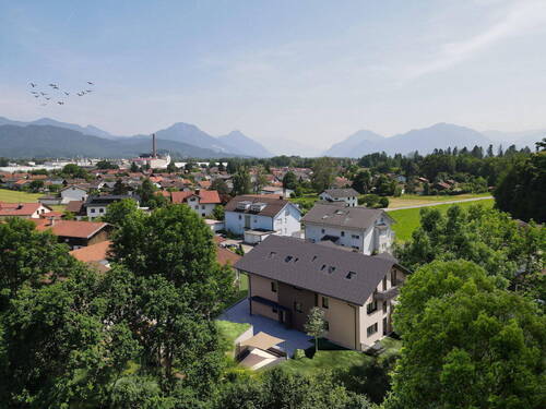 Vogelperspektive II - 4 Zimmer Terrassenwohnung zum Kaufen in Raubling