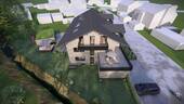 Ansicht - West - Terrassenwohnung mit 117,70 m² in Raubling zum Kaufen