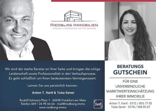 Ansprechpartner Riedberg Immobilien - 3 Zimmer Etagenwohnung zum Kaufen in Karben