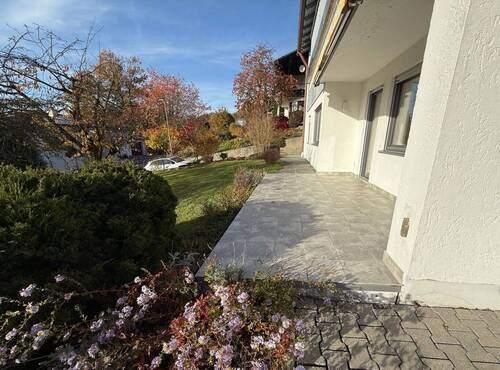 Terrasse mit Fernblickmöglichkeit - 