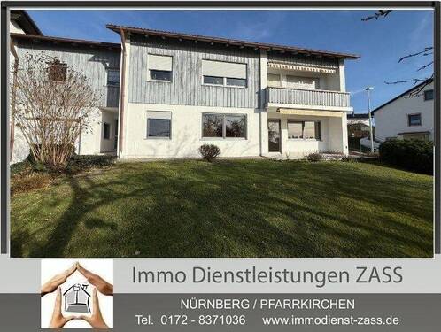 Erdgeschosswohnung - Pfarrkirchen - Großzügige 4 Zimmer-Wohnung mit Garten und Garage
