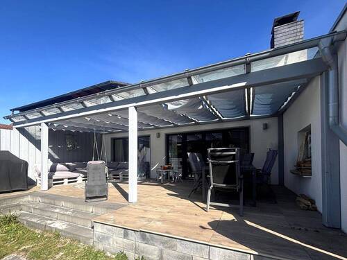 Terrasse - 6 Zimmer Doppelhaushälfte in Wunstorf