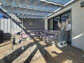 Überdachte Terrasse - Doppelhaushälfte mit 215,00 m&sup2; in Wunstorf zum Kaufen