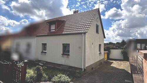 Außenansicht - 4 Zimmer Doppelhaushälfte in Geringswalde