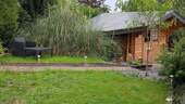 Garten mit Gartenhaus - 