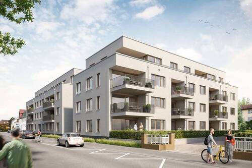 Visualisierung Hüni_Aussen 1 - 3 Zimmer Etagenwohnung zum Kaufen in Friedrichshafen
