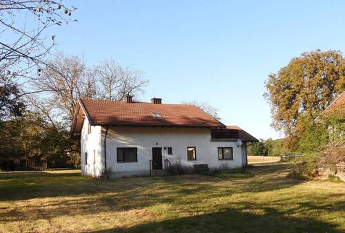 Wohnhaus Südseite mit Anbau - 