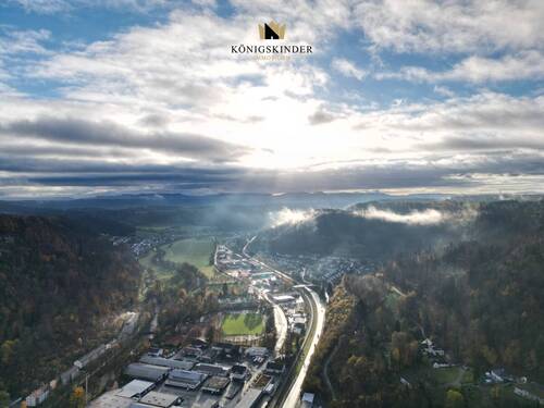 ...ein weiter Blick ins Tal - 1 Zimmer Mehrfamilienhaus, Wohnhaus in Oberndorf am Neckar