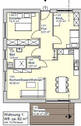Grundriss Erdgeschoss Wohnung1 - 