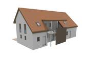 Ansicht Nordosten - 3 Zimmer Etagenwohnung zum Kaufen in Hünfeld / Oberrombach