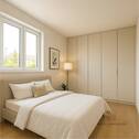 Schlafzimmer visualisiert - 