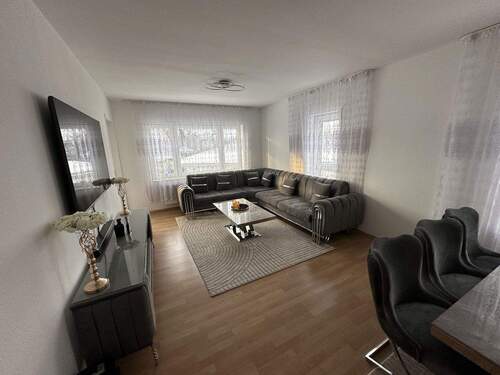 Wohnzimmer - Etagenwohnung mit 89,00 m&sup2; in Veldhausen- Neuenhaus zum Kaufen