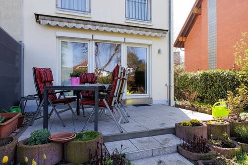 Terrasse - Reihenendhaus mit 122,00 m&sup2; in Berlin zum Kaufen