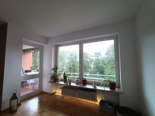 Wohnzimmer Blick zum Mühlenteich - 