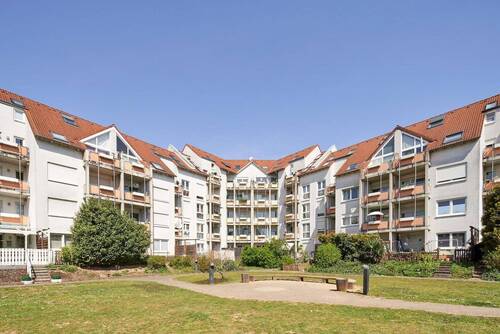 Rückansicht - Etagenwohnung mit 77,80 m&sup2; in Dormagen zur Miete