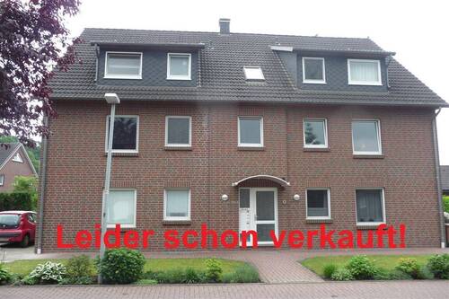 Leider schon verkauft - VERKAUFT durch DEGEN+SIEMERS!! Vermietete 2-Zimmer-Erdgeschosswohnung in ruhiger Lage von Hude-Süd!