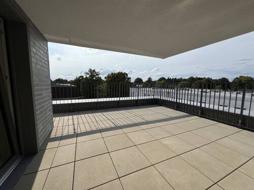 geschützte Dachterrasse - 