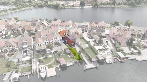 Lage auf Insel Malchow - 