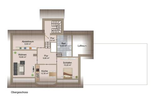 Haus rechts - 