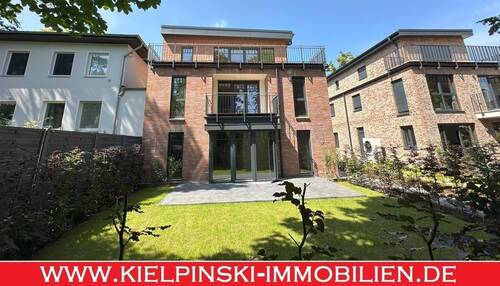 Neubau/Erstbezug - Eine ganze Etage für Sie: Hochwertige, ruhige 4-Zi.-Neubau-ETW mit Wärmep. & Balkon in toller Lage