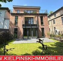 Eine ganze Etage für Sie: Hochwertige, ruhige 4-Zi.-Neubau-ETW mit Wärmep. & Balkon in toller Lage - Hamburg Marienthal
