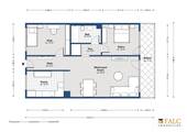 Grundriss-Wohnung - 