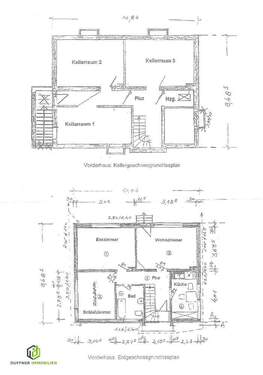 SE 1 Vorderhaus - 1 Keller und - 