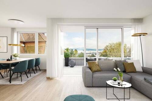 Visualisierung Hüni_Innen - 4 Zimmer Etagenwohnung in Friedrichshafen