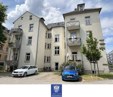 Rückansicht - 2 Zimmer Etagenwohnung zur Miete in Dresden