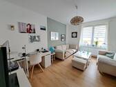 Wohnzimmer - 3 Zimmer Etagenwohnung zur Miete in Bremerhaven