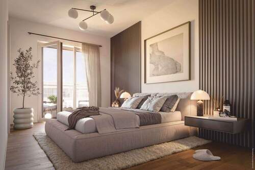 Schlafzimmer - Etagenwohnung mit 122,70 m&sup2; in Berlin zum Kaufen