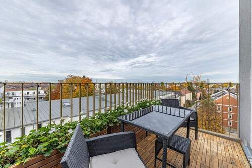 Balkon mit Nordblick - 