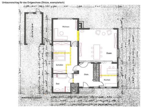 Umbauvorschlag für das EG - 