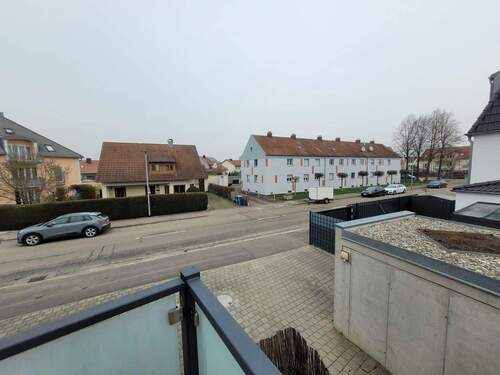 Ausblick vom Balkon - 