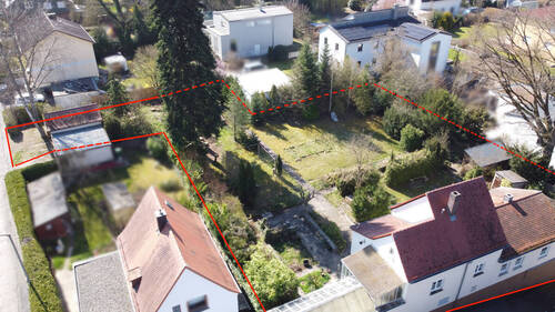 Nord-Ost-Markierung - Traumhaft-großes Baugrundstück in angesagter Waldsiedlung zwischen Schwabach-Nürnberg