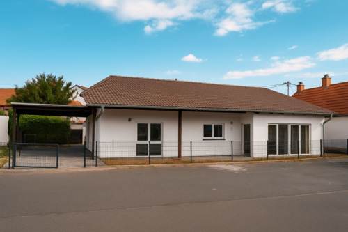 Vorderansicht - 4 Zimmer Bungalow in Ludwigshafen