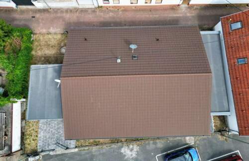 Luftaufnahme - Bungalow mit 132,40 m&sup2; in Ludwigshafen zum Kaufen