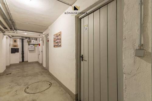 Eigener Kellerabteil – praktischer Stauraum - 