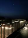 Dachterrasse bei Nacht - 