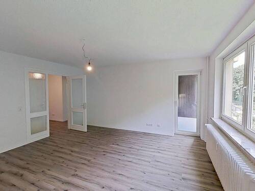 Ansicht II: Wohn- und Esszimmer - 3 Zimmer Etagenwohnung zur Miete in Rendsburg