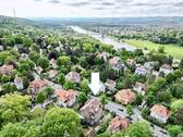 Lage des Hauses am Elbhang - 