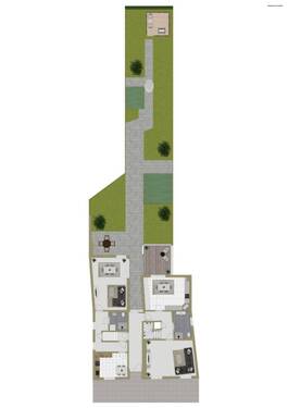 Erdgeschoss und Außenbereich - 