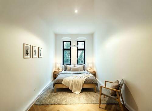 Schlafzimmer KI - 2 Zimmer Etagenwohnung zur Miete in Berlin