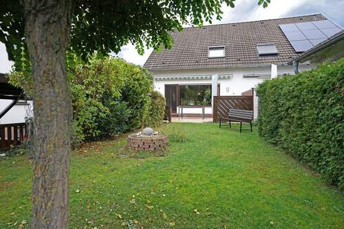 Garten - Doppelhaushälfte mit 124,00 m&sup2; in Fuldabrück / Bergshausen zum Kaufen